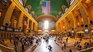 Walking Tour of Grand Central Terminal — New York City 【4K】🇺🇸 [upl. by Selle]