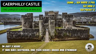 Caerphilly Castle  The Largest in Wales 2nd in Britain [upl. by Earle]