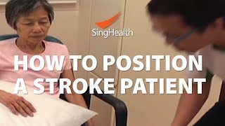 How To Position A Stroke Patient [upl. by Vikky178]