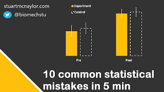 Ten Statistical Mistakes in 5 Min [upl. by Nealson795]