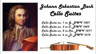 Johann Sebastian Bach  Cello suites in 432 Hz great for reading or studying [upl. by Dahsraf198]