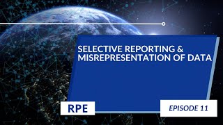 Selective Reporting amp Misrepresentation of Data  Episode 11  Research Ethics [upl. by Atinehc]